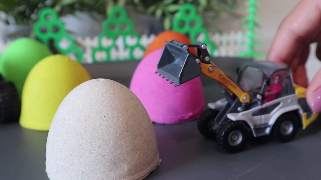 Игрушечные машинки, Монстр Траки, Киндер Сюрпризы, Роботы - трансформеры. Сборник видео для детей смотреть онлайн