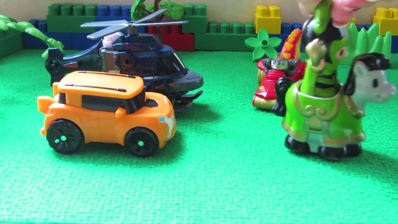 Тоботы - трансформеры. Видео с игрушками. Знакомство с Тоботами смотреть онлайн