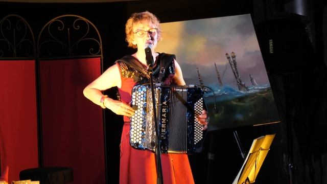 Pascala interprète "Au printemps" de Marie Laforet lors du cabaret-concert à Trignac (44) смотреть онлайн