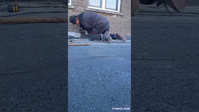 работа в Бельгии #shorts#мягкая кровля