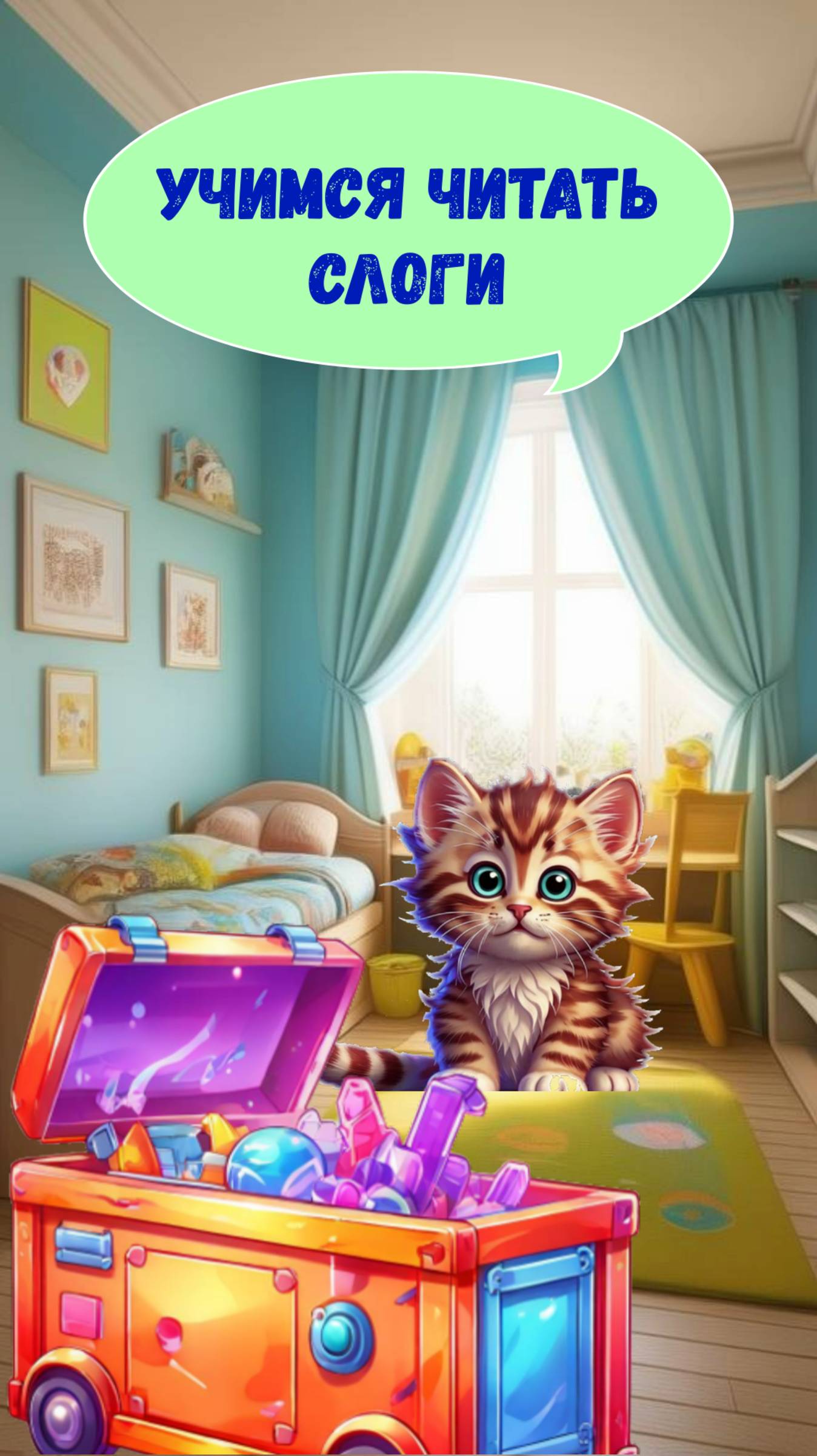 УЧИМСЯ ЧИТАТЬ СЛОГИ смотреть онлайн