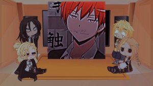 Реакция Токийских Мстителей на Класс Убийц❤/💙