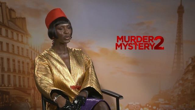 Jodie Turner-Smith Talks Murder Mystery 2 смотреть онлайн