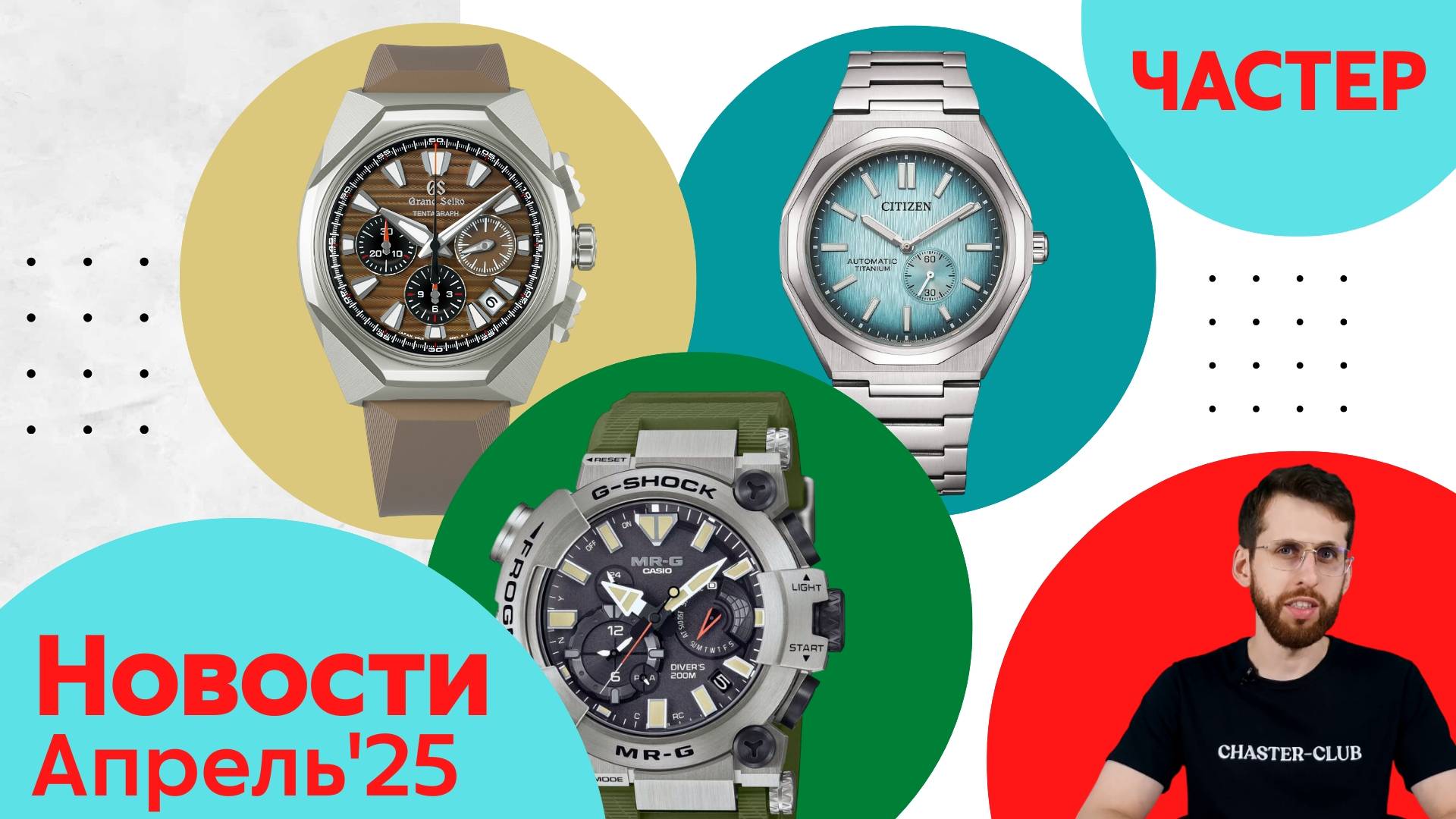 Асфальт, лягушки, палатки / Анонсы Casio, Seiko и Citizen смотреть онлайн