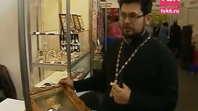 Выставка Православная Русь. Сюжет телеканала ТВК смотреть онлайн
