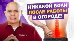 3 упражнения на даче для здоровой спины!