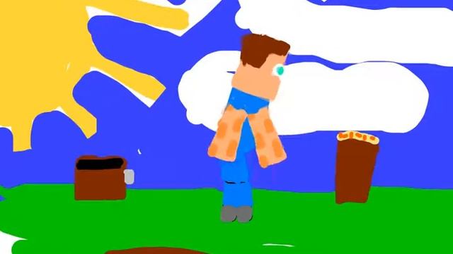 Minecraft animation( ресуем мультфилмы2) смотреть онлайн