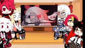 Реакция персонажей из "отеля Хазбин" на тик ток  /Gacha club/  :)