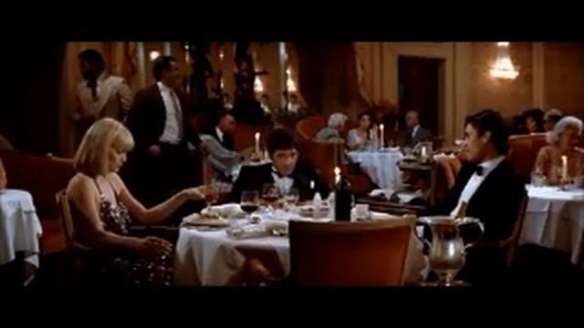 Tony Montana: Restaurant Scene #1