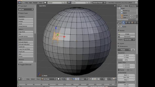 Blender Tutorials : Mesh Modeling Modes And Viewport Shading смотреть онлайн