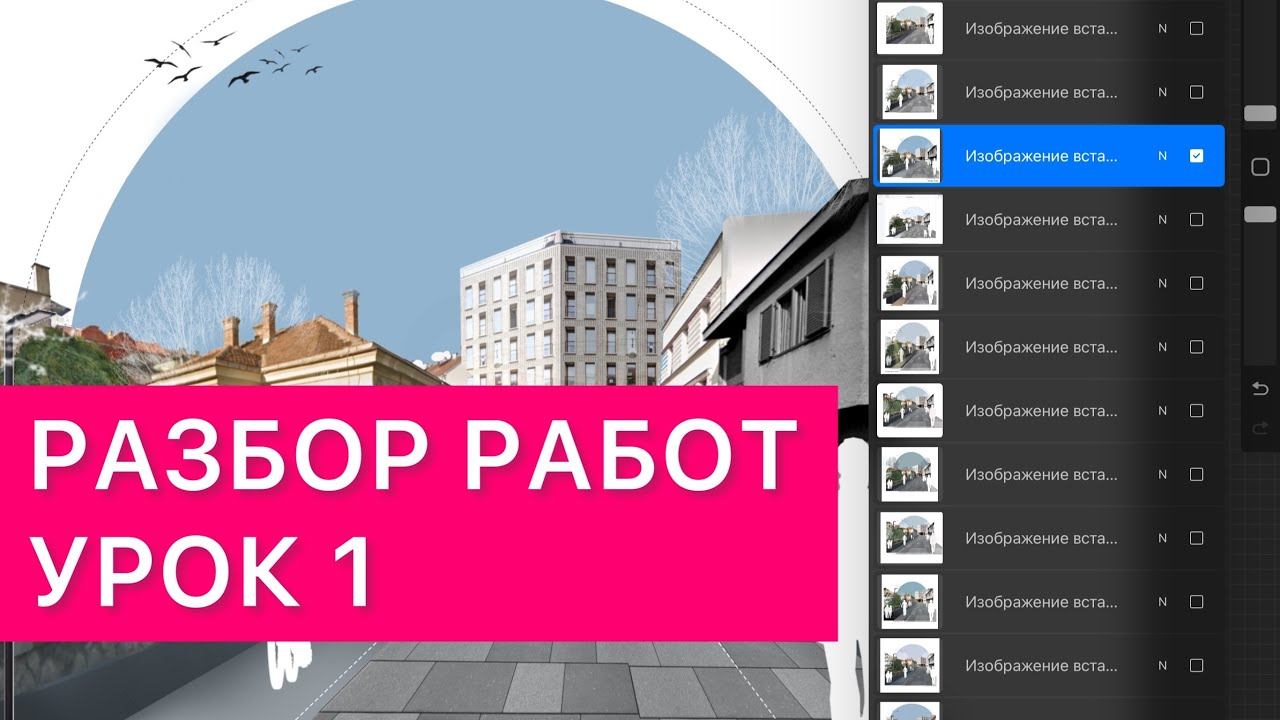 Практикум по procreate «Венгерское наследие». Разбор работ по уроку 1 смотреть онлайн