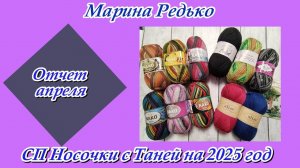 СП «Носочки с Таней 2025 / Отчет за апрель