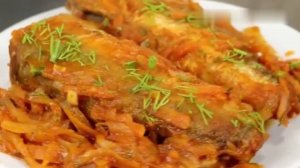 Хек в маринаде