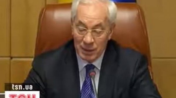 азаров и украинский язык