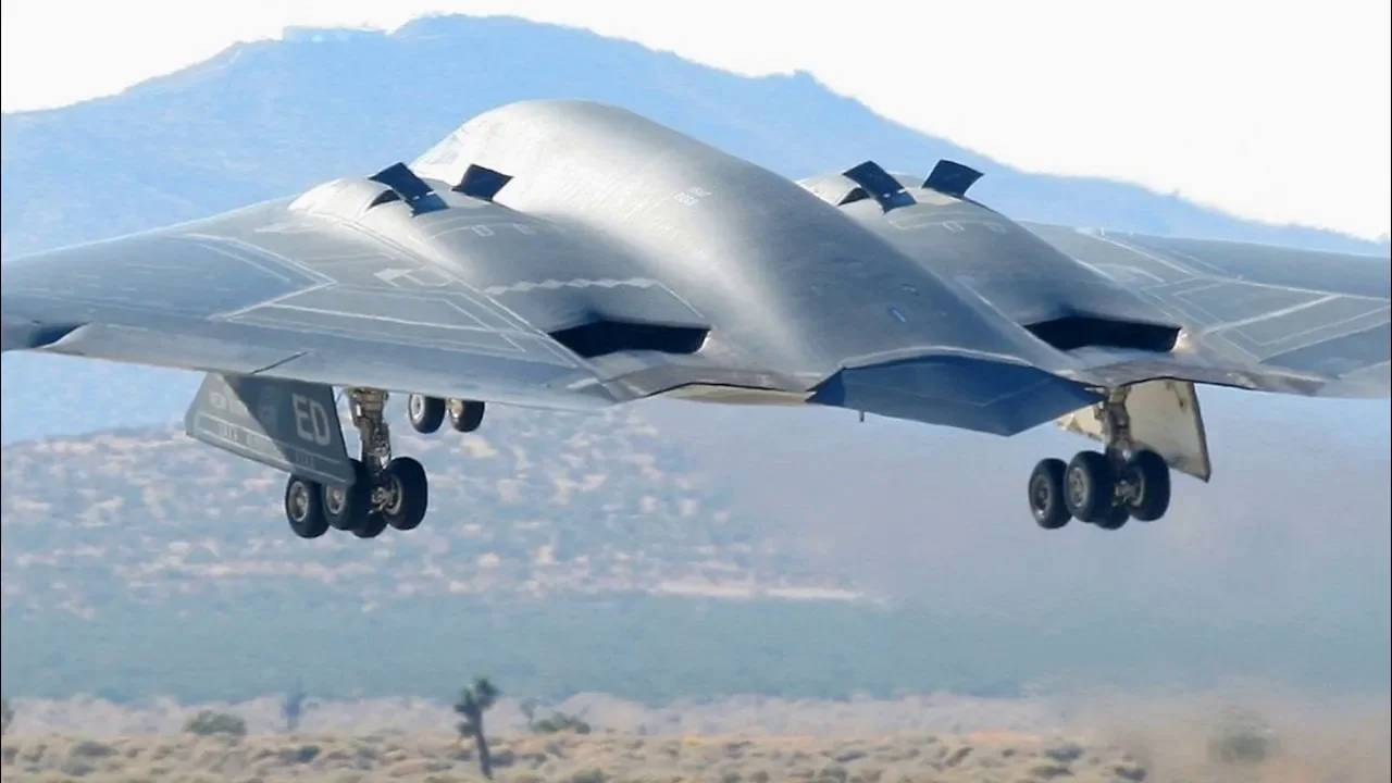 Самые крутые и мощные самолеты невидимки. Стелс самолеты! смотреть онлайн