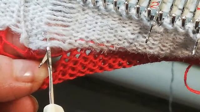 Машинное вязание -резинка 3\1 на основной фантуре смотреть онлайн