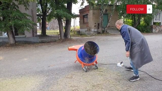 Измельчение соломы 5,5 кВт №11 смотреть онлайн