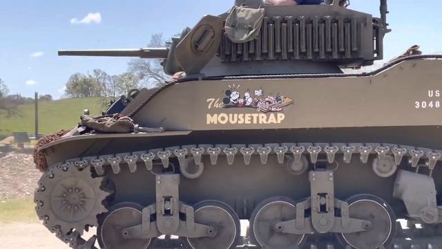 M5 Stuart Tank at Camp Plymouth 2023 MVCC смотреть онлайн