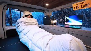 Разбивка лагеря в одиночку под проливным дождем: Строительство секретной базы в Ване.