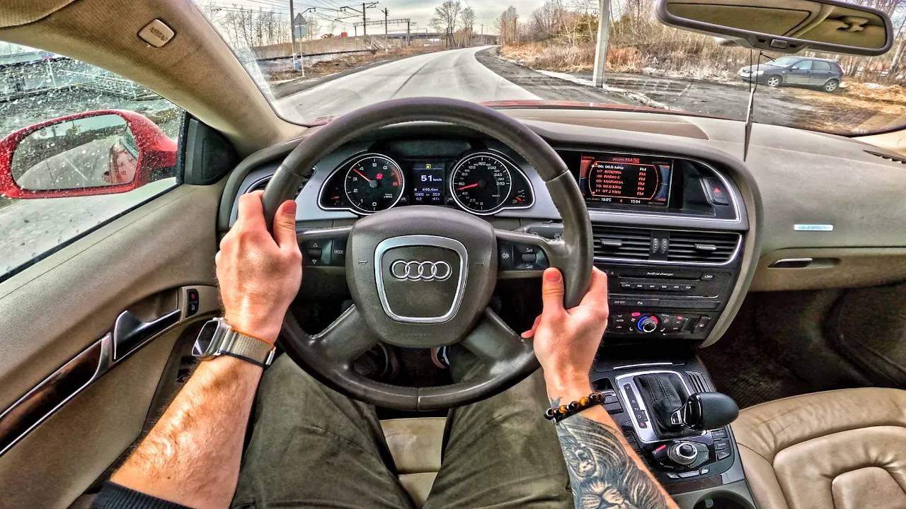 2008 Audi A5 3.2 Quattro - ТЕСТ-ДРАЙВ ОТ ПЕРВОГО ЛИЦА