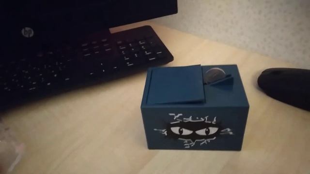 Шкатулка, которая крадёт монетки, интересная копилка из Фикс прайс. смотреть онлайн