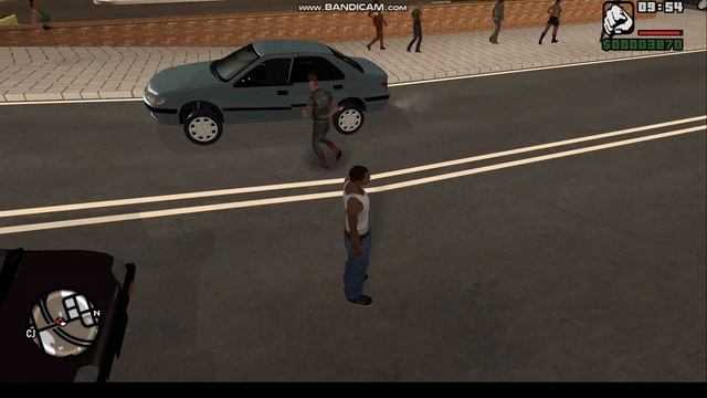 GTA San Andreas Peds Stealing Vehicles смотреть онлайн