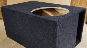 Как оклеить короб для сабвуфера карпетом