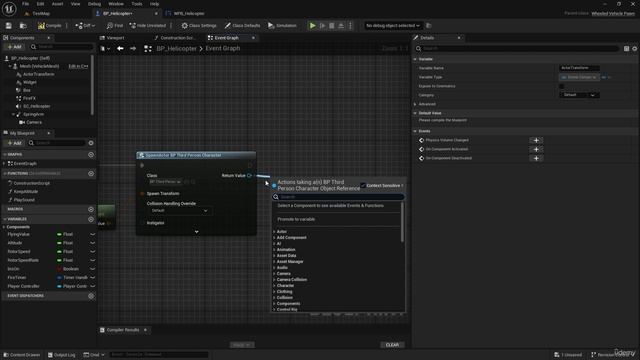 15. Spawning Third Person Character смотреть онлайн