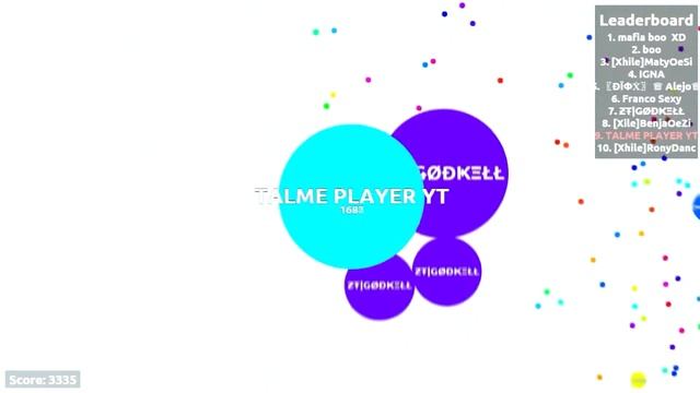 Agar.io Team - Como Perder Toda Massa (Highscore - 9.817)