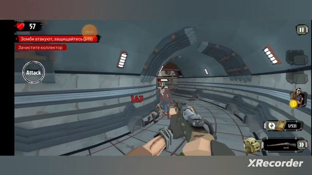 Играю в The Walking Zombie 2