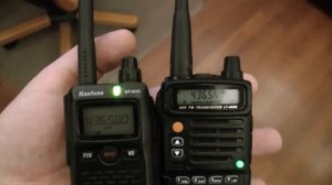 Работа S-метра на радиостанциях Linton, Nanfone и Joker TK-450S