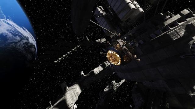 Dreamlight Movie Maker Iray Space Station Abandoned - DAZ Studio Animation смотреть онлайн