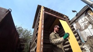 ДАЧНЫЙ ТУАЛЕТ БЕЗ ЗАПАХА.С ВЕНТИЛЯЦИЕЙ.Делаю из того ч