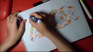 Граффити на бумаге