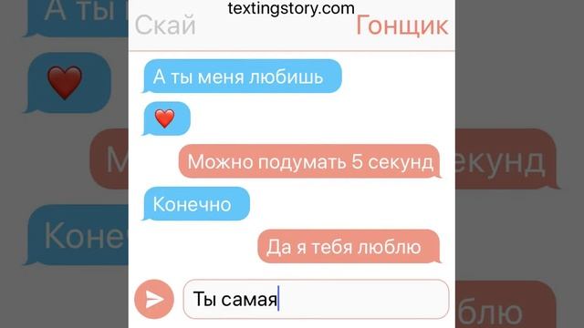 Переписка Скай и Гонщик