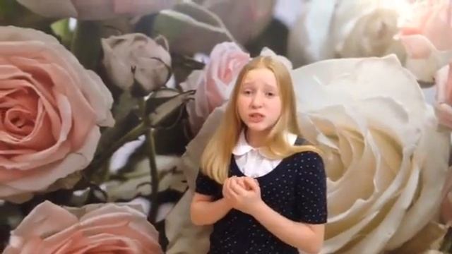 Дівчинка декламує байку Крилова "Вовк і ягня". Варя Петер смотреть онлайн