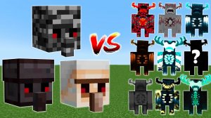Какой из Супер Варденов самый сильный против всех големов Майнкрафта? Моды майнкрафт