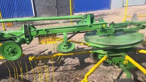 Роторные грабли ГВР 630. Небольшой обзор в собранном виде