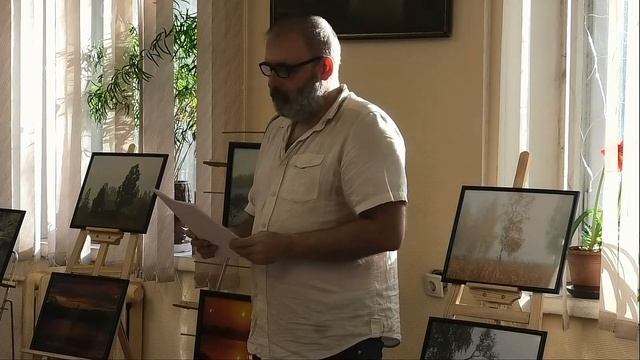 2023-04-22 Закрытие выставки "Тумский край. Цвета и оттенки" смотреть онлайн