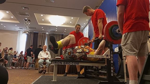 Открытый Кубок Европы WPSO 2024. Строгий жим лёжа. смотреть онлайн