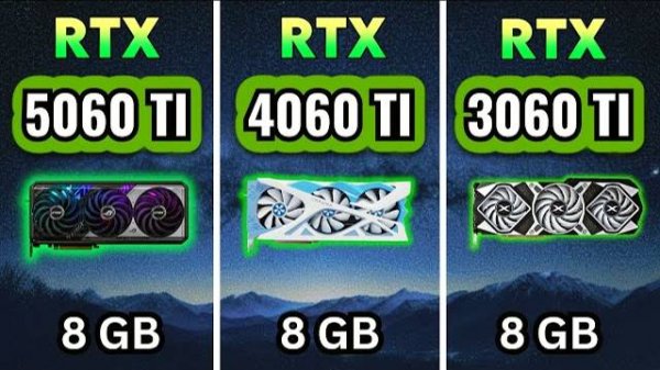 RTX 5060 Ti vs 4060 Ti vs 3060 Ti - 3 Generations Compared 🤑🎮 Game Benchmark Test