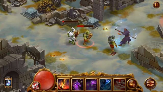 Обзор игры Гильдия героев с озвучкой с приколами смотреть онлайн