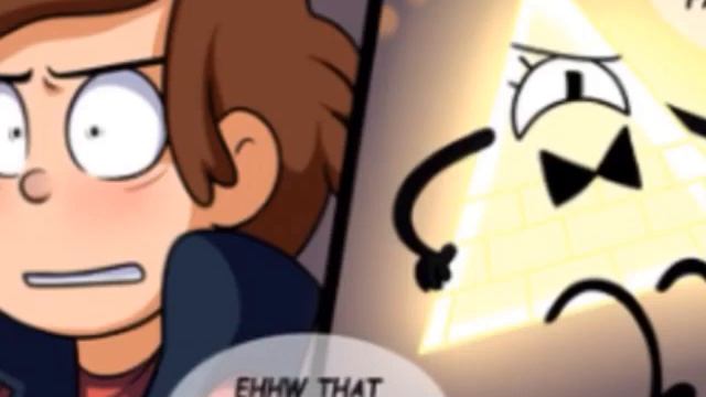 Gravity Falls комикс | ДИППЕР И БИЛЛ ПОЦЕЛОВАЛИСЬ!!!!! смотреть онлайн