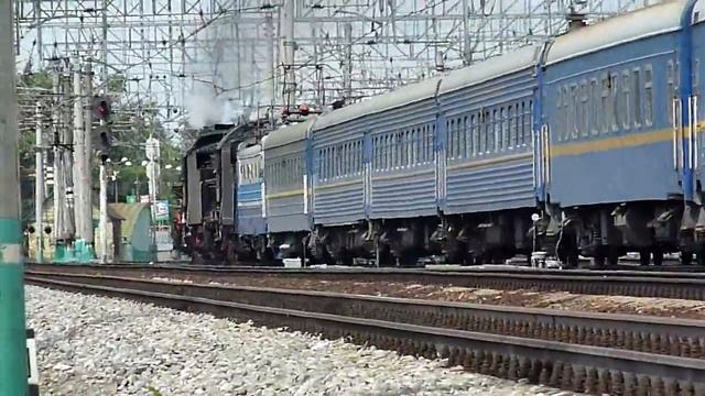Steam Locomotives Паровозы ЛВ-0182 и Л-2344 31.05.13 смотреть онлайн