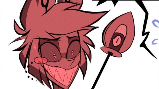 Аластор поцелуй меня! Озвучка комиксов Отель Хазбин и Адский босс.