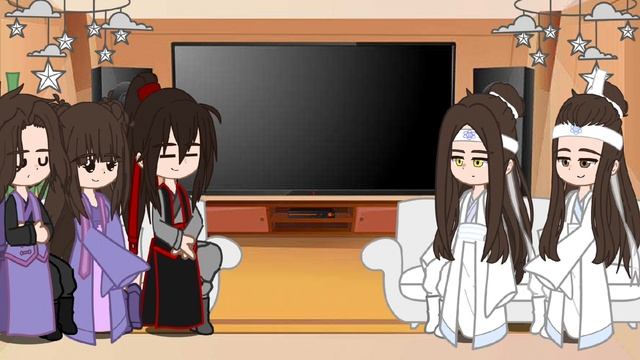 Реакция «Магистр дьявольского культа» из прошлого на будущее/modaozushi❗чэнсяни не шип❗