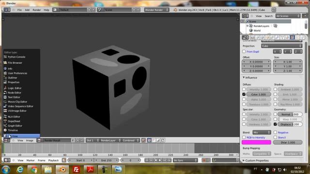 Aula D5 - Blender Tutorial (Displacement Mapping) смотреть онлайн