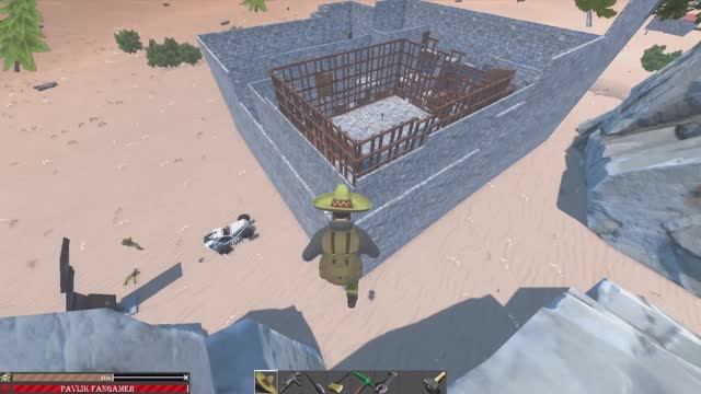 Рейд замка большого польского клана, дом в игре Hurtworld поздней ночью. Окупились лишь немного. смотреть онлайн