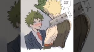 1 часть #озвучка#комикс#аниме#мга#моягеройскаяакадемия#бакуго#мидория#бакудеку