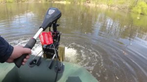 Путешествие на электро моторе на автомобильном аккумуляторе